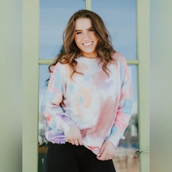 Milti color long sleeve sweater - Picture 3 of 8